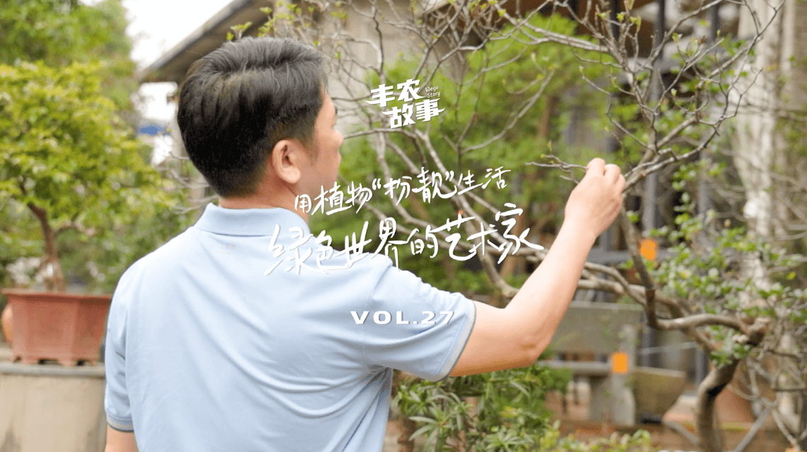 17年，他用一草一木去点亮了一个个家。